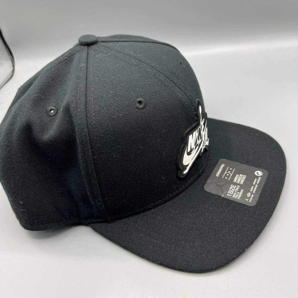 Air Jordan Pro Hat Men Black Embroidered Jumpman Nike Air‎ Snap Back Cap